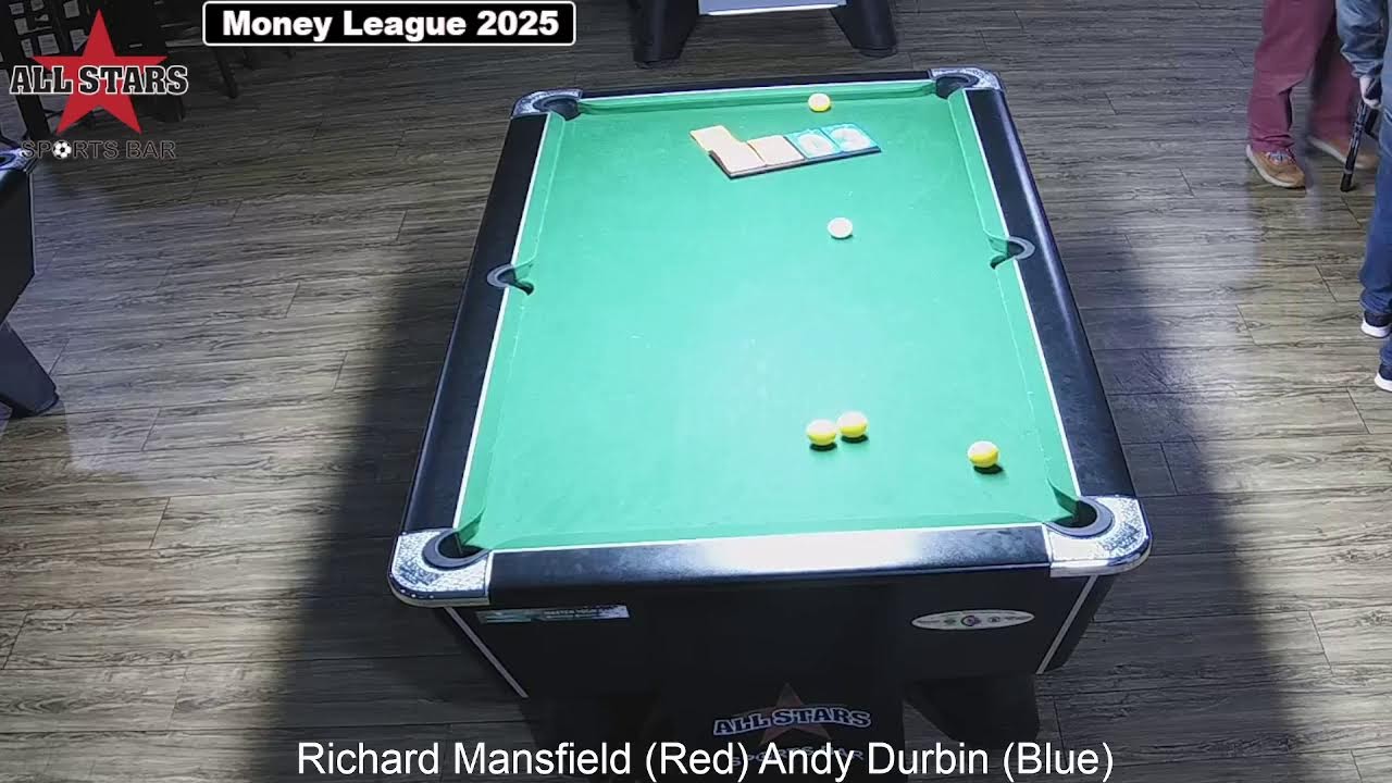 Allstars Weston Money League Richard Mansfield v Andy Durbin Div 5
