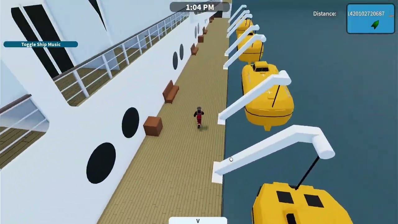 Cruise Ship Sinking Simulation