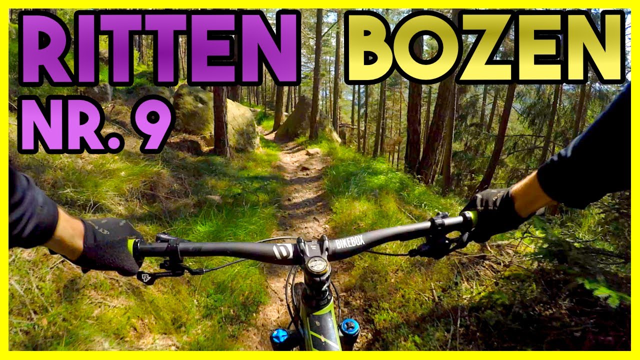 Bozen Ritten Nr. 9 | Bester Enduro MTB Trail 2020 | 1.600 hm Abfahrt auf ca. 17 km Trail