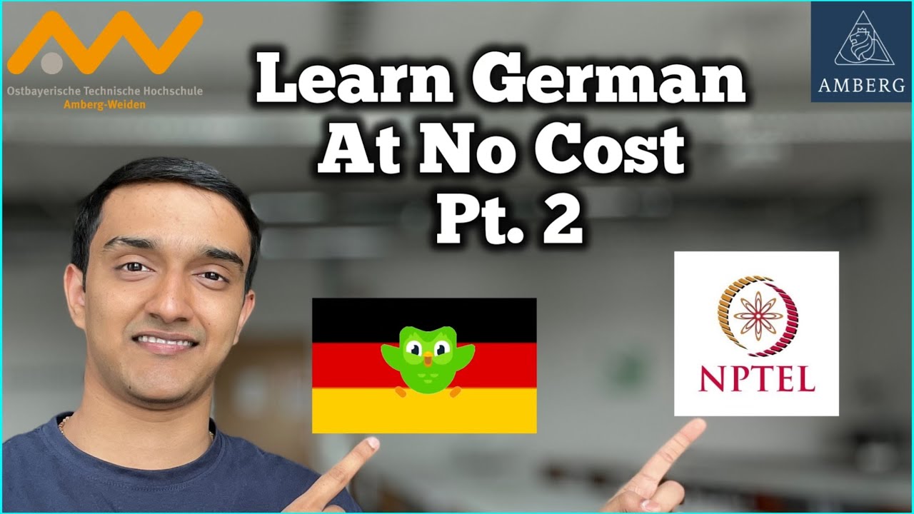 2 Free Resources to Learn German Effectively : Part 2 | Meghu Kasalkar | OTH Amberg-Weiden