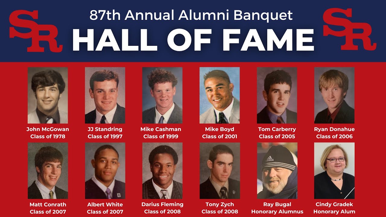 87th Annual Alumni Banquet Class Of 2024 Hall Of Fame