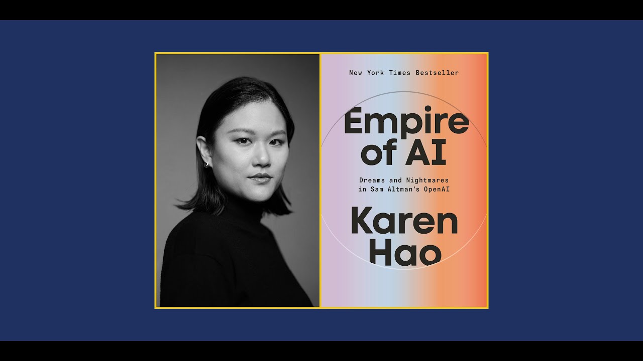 Club Lunch: Book Talk – Empire of AI: Dreams and Nightmares in Sam Altman’s OpenAI (2025)