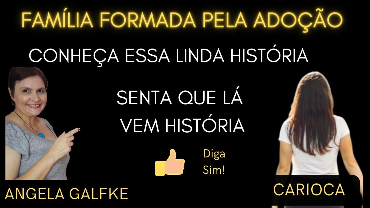 Venha conhecer essa linda história de adoção  que deu certo,familia da Carioca