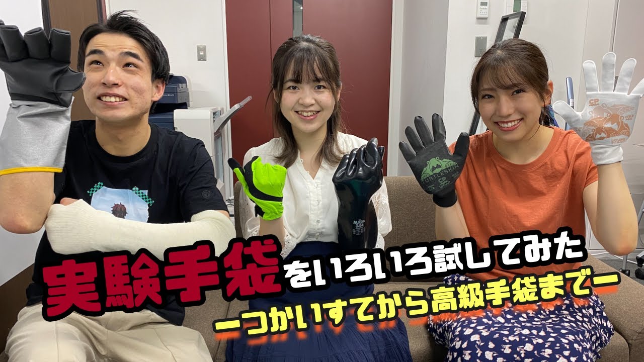【化学】実験手袋をいろいろ試してみたーつかいすてから高級手袋までー