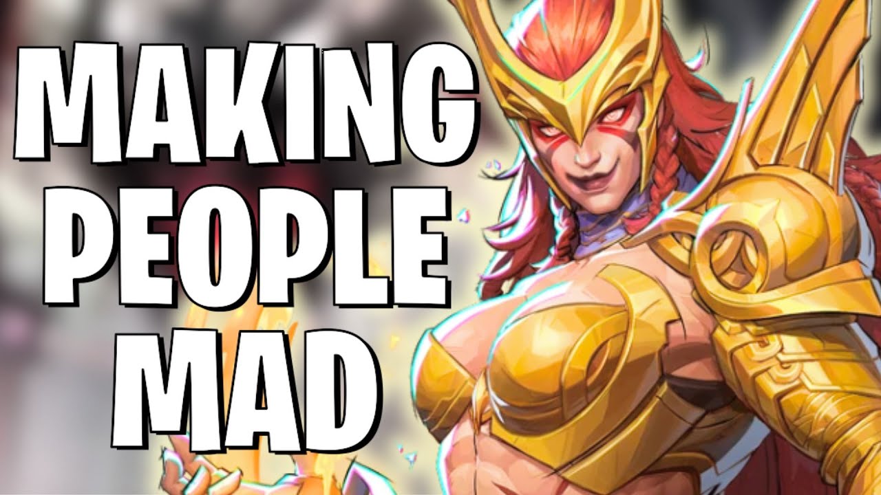 Angela TRIGGERS Enemy Team!