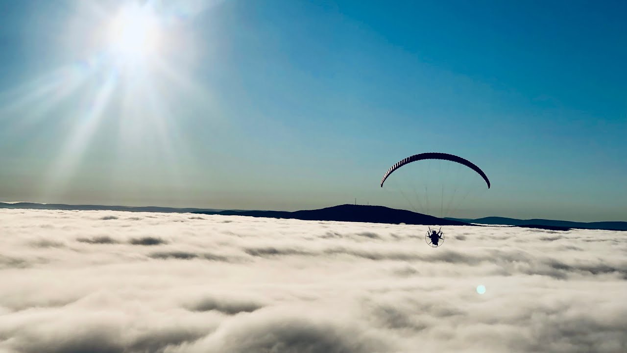 My first flight above the clouds!