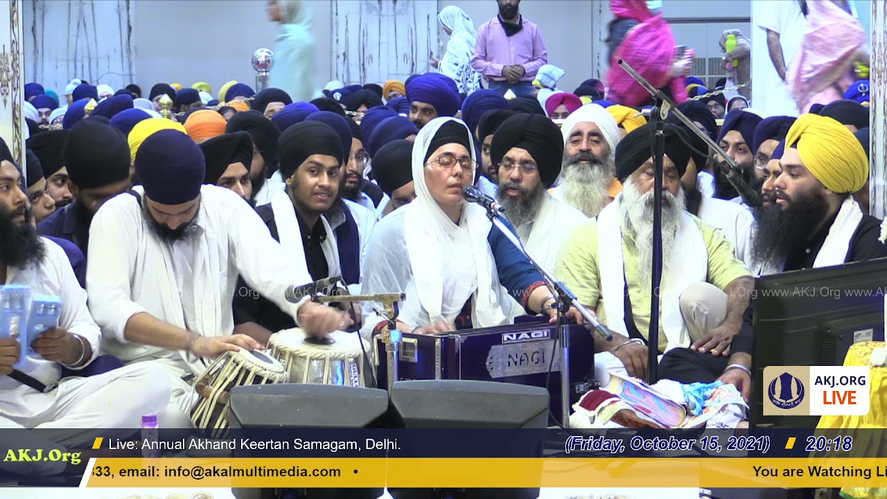 058 Delhi 15Oct2021 FriEve AK Bibi Paramjeet Kaur Jee Jammu