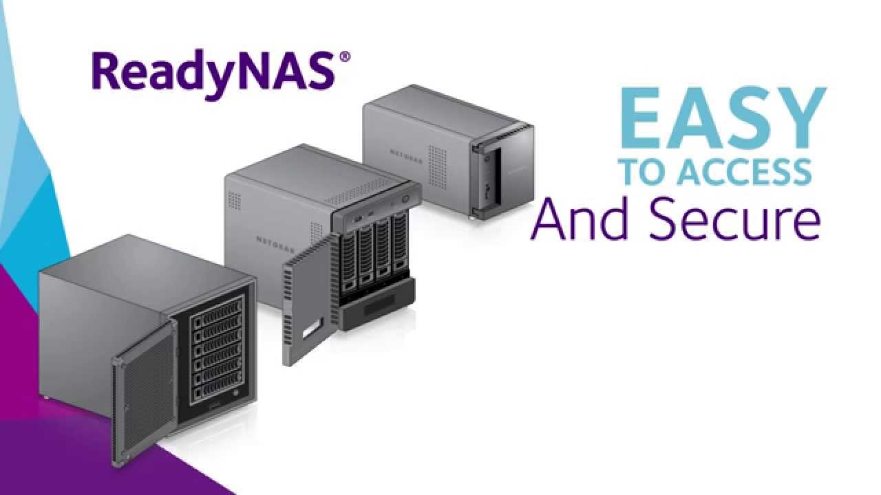 NETGEAR.  Storage Made Easy with ReadyNAS