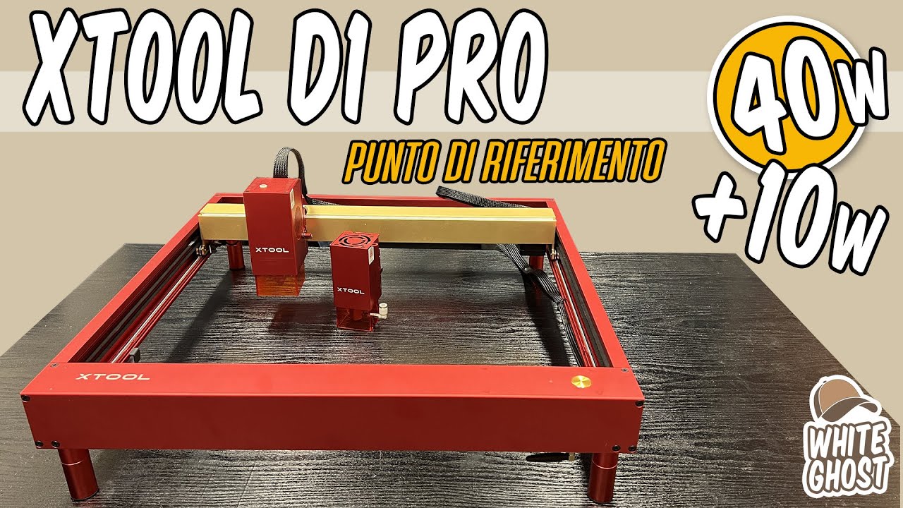 xTool D1 Pro 40W + 10W, questo laser è un punto di riferimento!