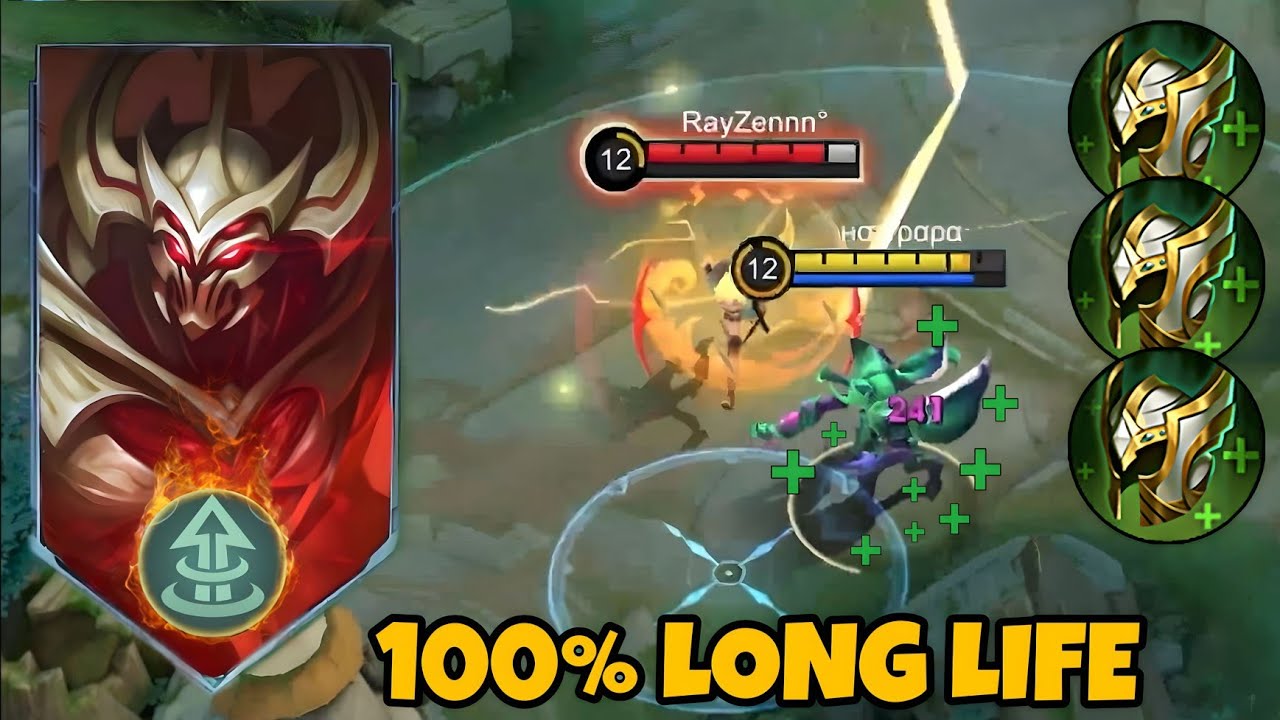 100% ANNOYING‼️ZHASK SUUPPERRR SUSTAIN TANK BUILD | MUSUH SAMPE BANTING ISTRI GAK BISA CULIK ZHASK