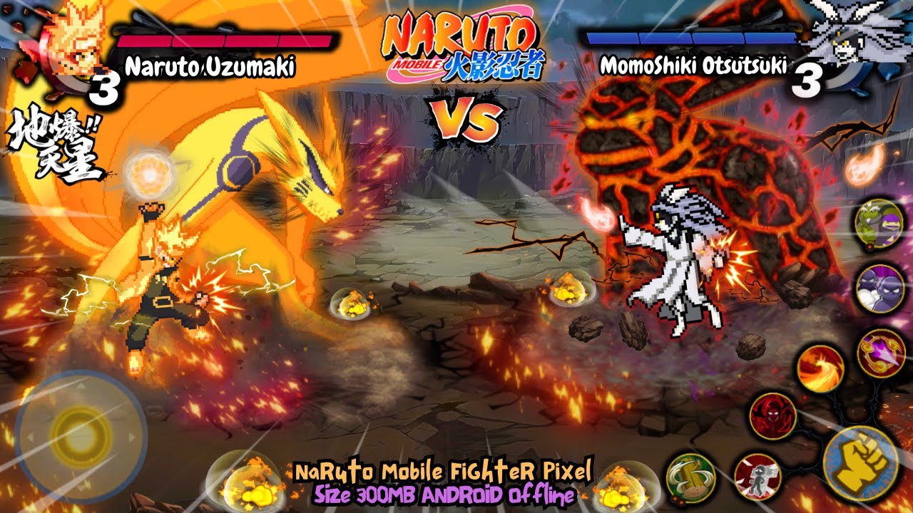 NEW UPDATE‼️ NARUTO MOBILE FIGHTER PIXEL - BEST NARUTO MOBILE ANDROID OFFLINE 2026💯🔥
