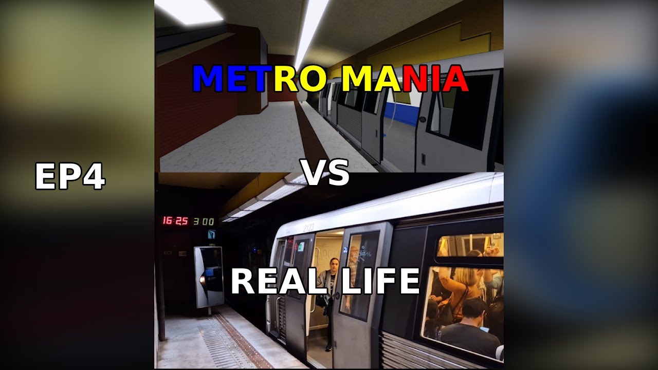 Real life vs Metro Mania | EP4