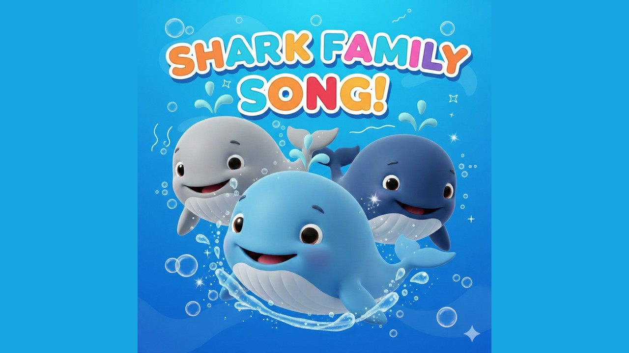Baby Shark Song 🦈 | Fun Shark Family Dance for Kids