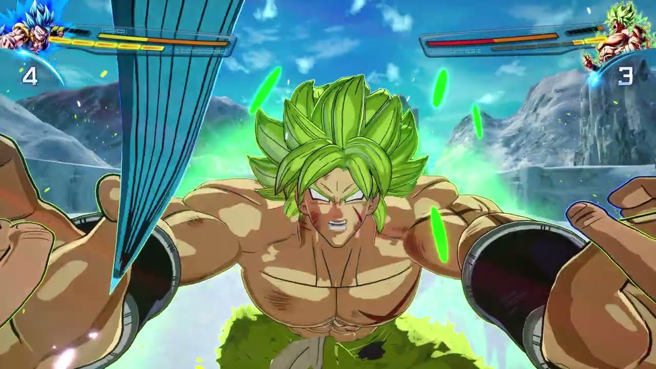 Gogeta First person gameplay Dragon ball Sparking zero.