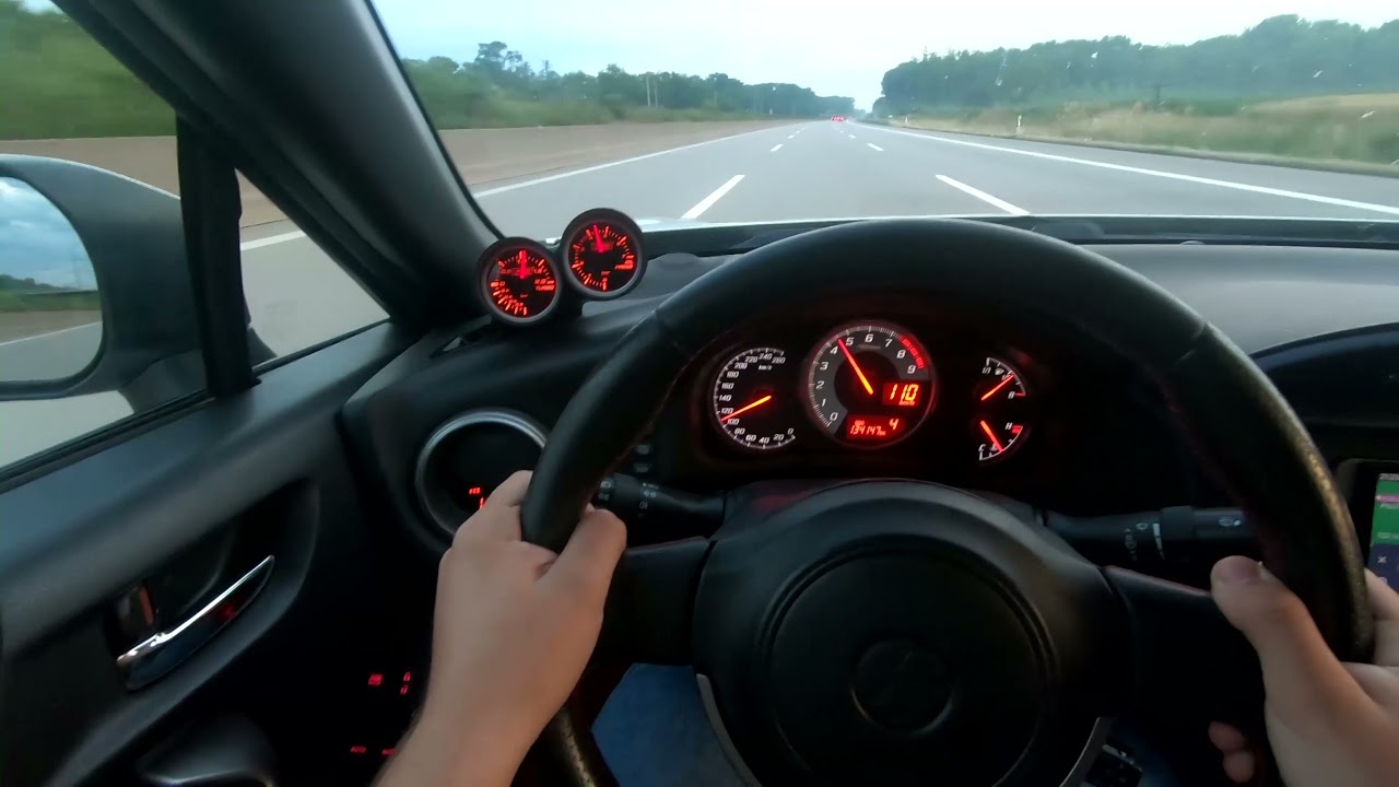 Toyota GT86 - 403HP TOPSPEED RUN - 270+ km/h (Subaru BRZ / Scion FR-S) German Autobahn