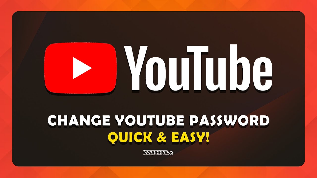 Как изменить пароль от аккаунта YouTube | Пошаговая инструкция