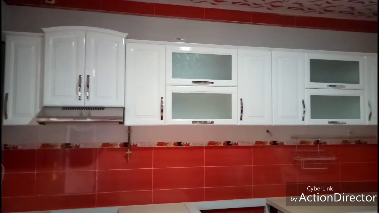 cuisine bois rouge  ( blanc )