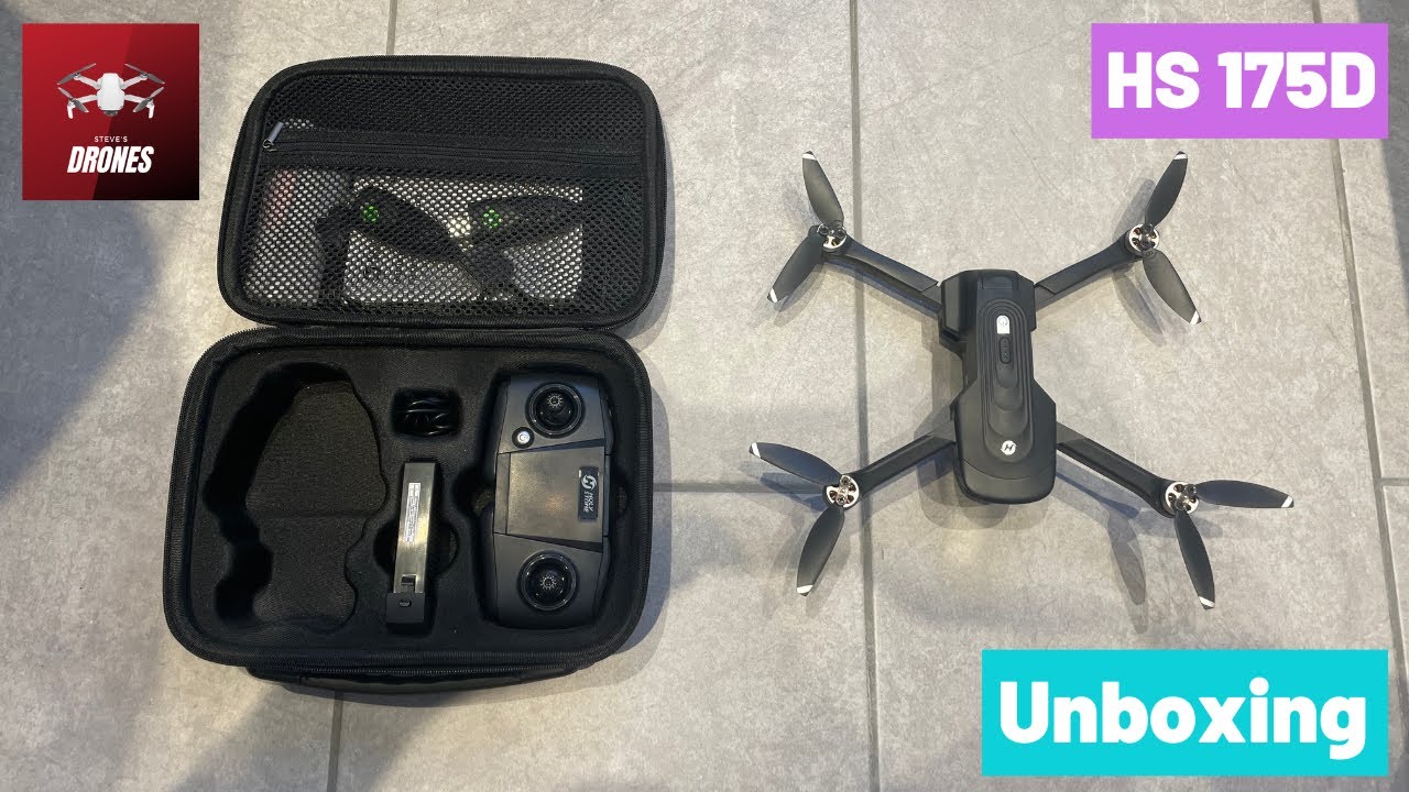 Holy Stone HS175D - unboxing - best beginner drones 2022