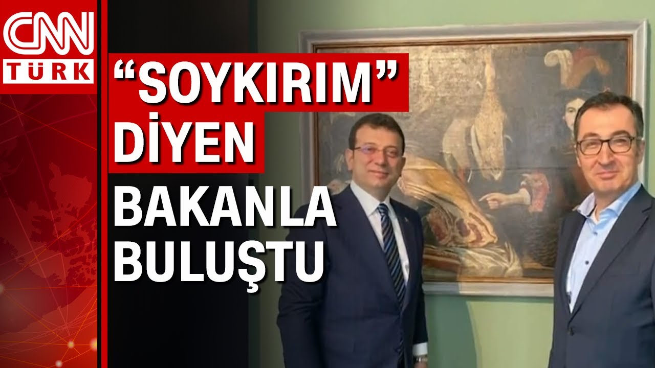 Ekrem İmamoğlu'nun Cem Özdemir ile görüşmesi tepki çekti