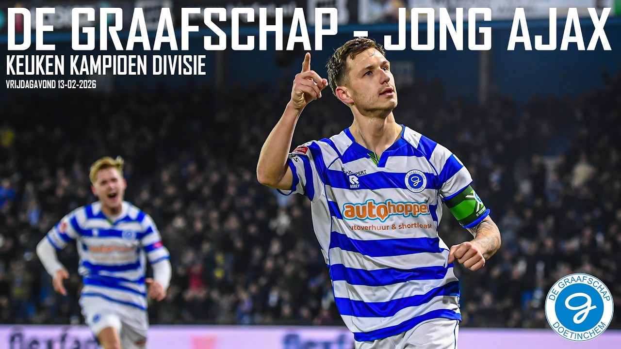 ACHTER DE SCHERMEN | De Graafschap HAALT UIT tegen Jong Ajax: 4-0