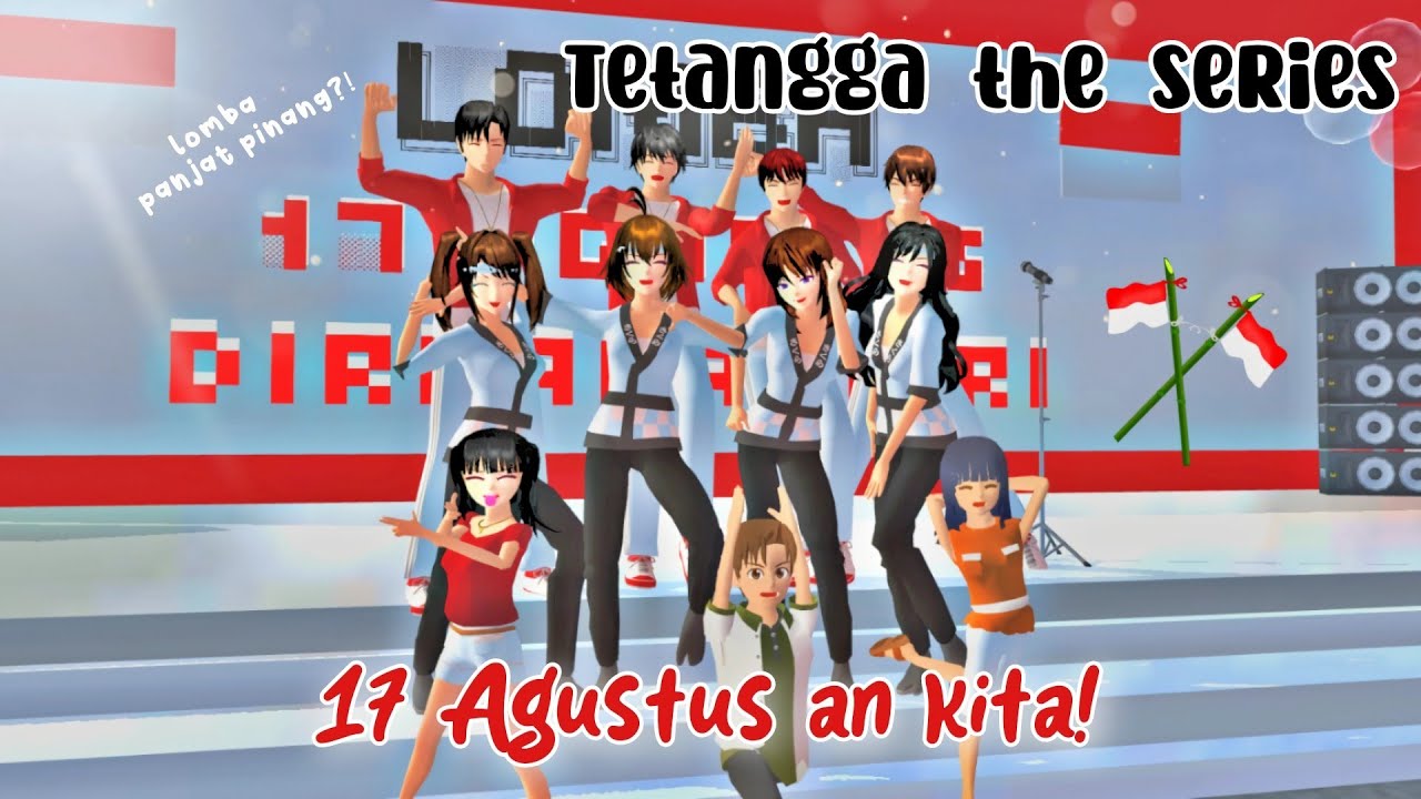 TETANGGA THE SERIES [ Hari kemerdekaan Indonesia] || SAKURA SCHOOL SIMULATOR DRAMA