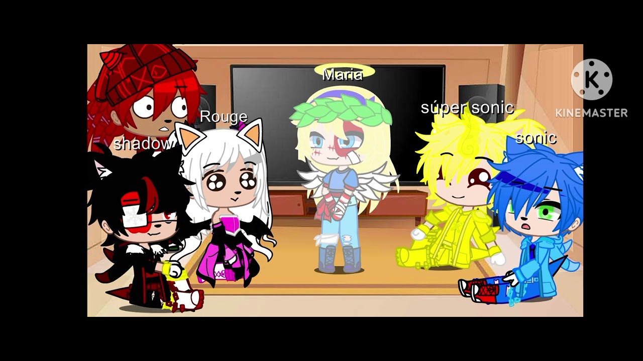 😁⭐ algunos amigos e enemigos de Sonic reaccionan a ellos,Sonic exe y a fleetway (parte 3)😁⭐