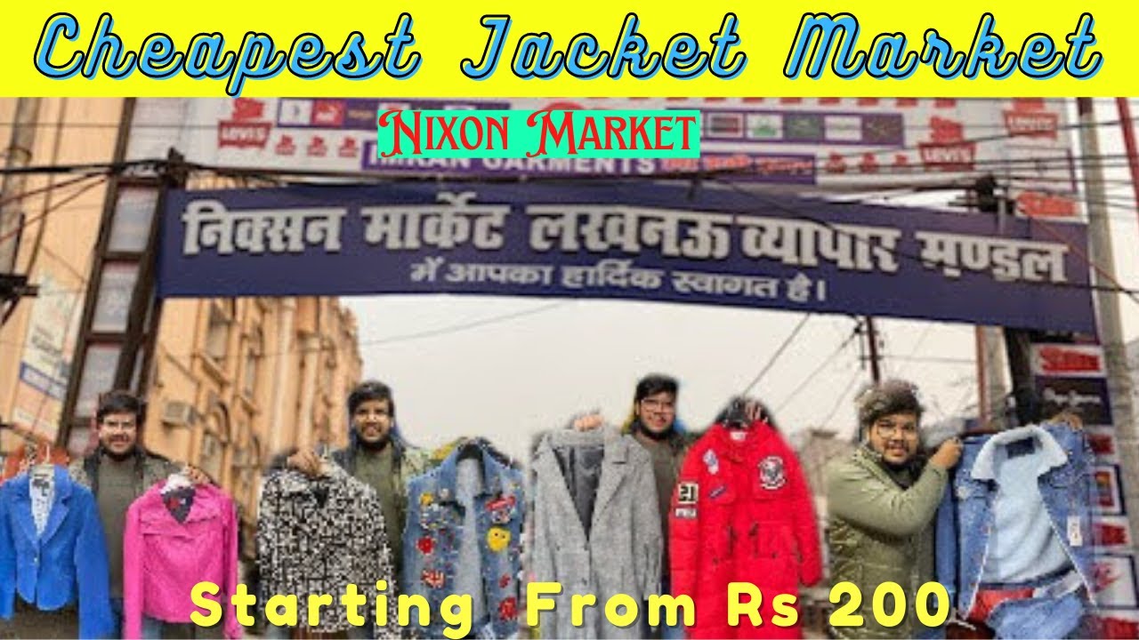 Nixon Market Lucknow | Winter Collection in Nixon Market | Best Jacket Market | Pranzo Sideona PS
