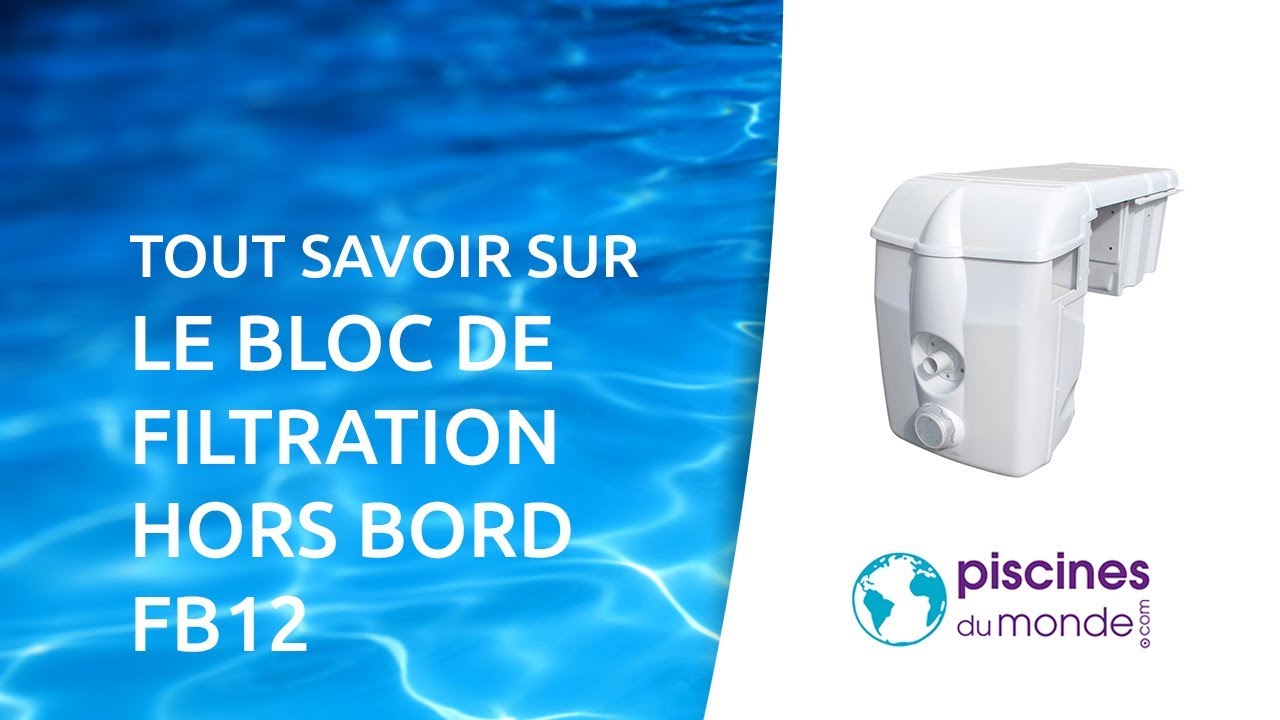 Bloc de filtration hors bord FB12 de Filtrinov