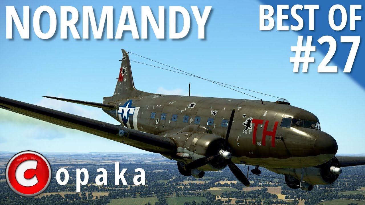 il-2 Sturmovik Battle of Normandy | Dogfights compilation | satisfying crashes | compilation #27