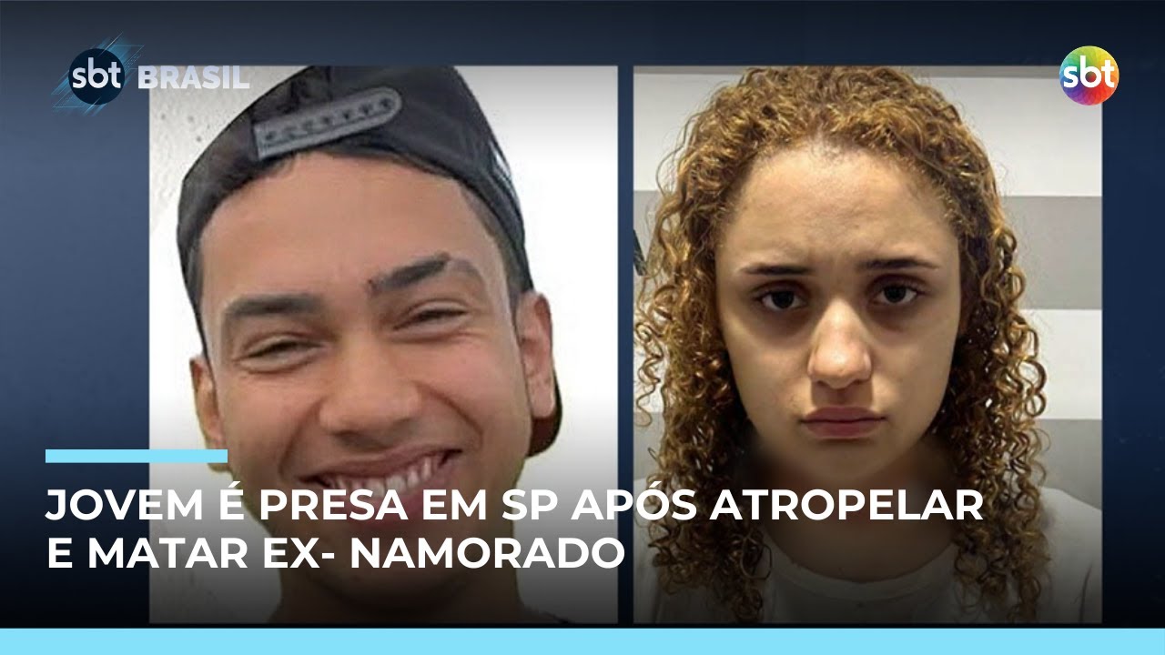 Ciúmes termina em tragédia: jovem de 21 anos é presa por duplo homicídio em SP | #SBTBrasil