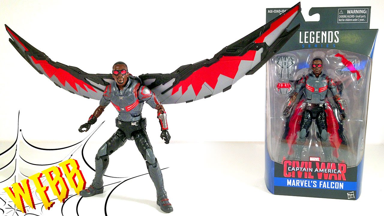 MARVEL LEGENDS Captain America: Civil War FALCON Action Figure Review