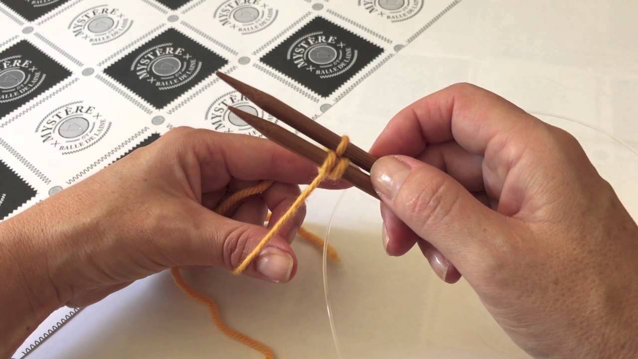 Magic cast on | Cours de tricot