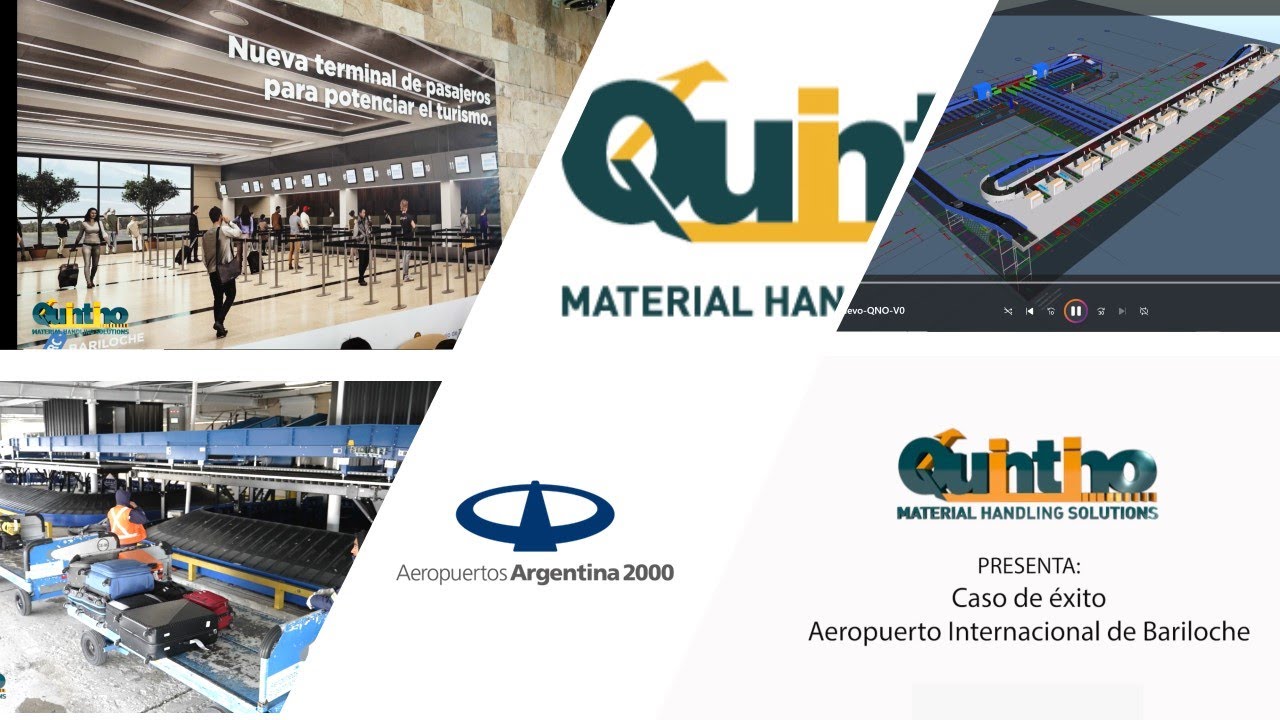 Caso de Exito . Aeropuertos . Soluciones BHS . Aeropuerto Bariloche . Cliente  @AA2000oficial