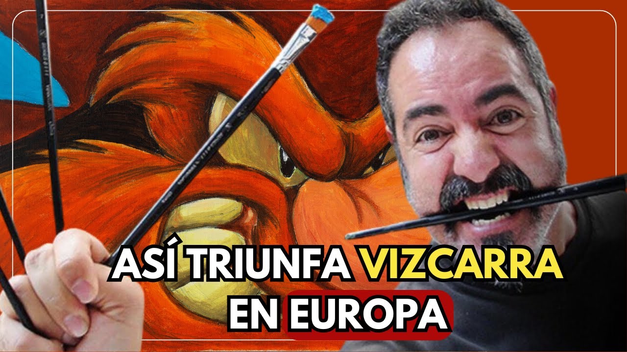 Joan Vizcarra nos revela el secreto del éxito de sus dibujos en Europa