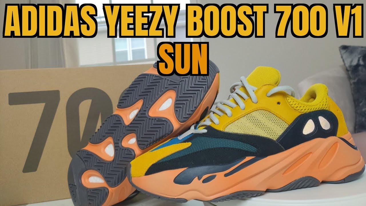 #Yeezy Boost 700 Bright SUN review on feet unbox [SEASON 2 EPISODE 2] IN 4K #Adidas