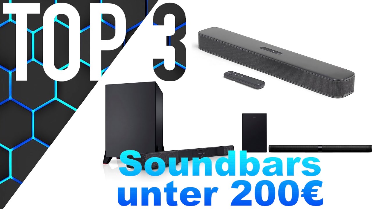 Top 3 Soundbars ⭐️unter 200€⭐️