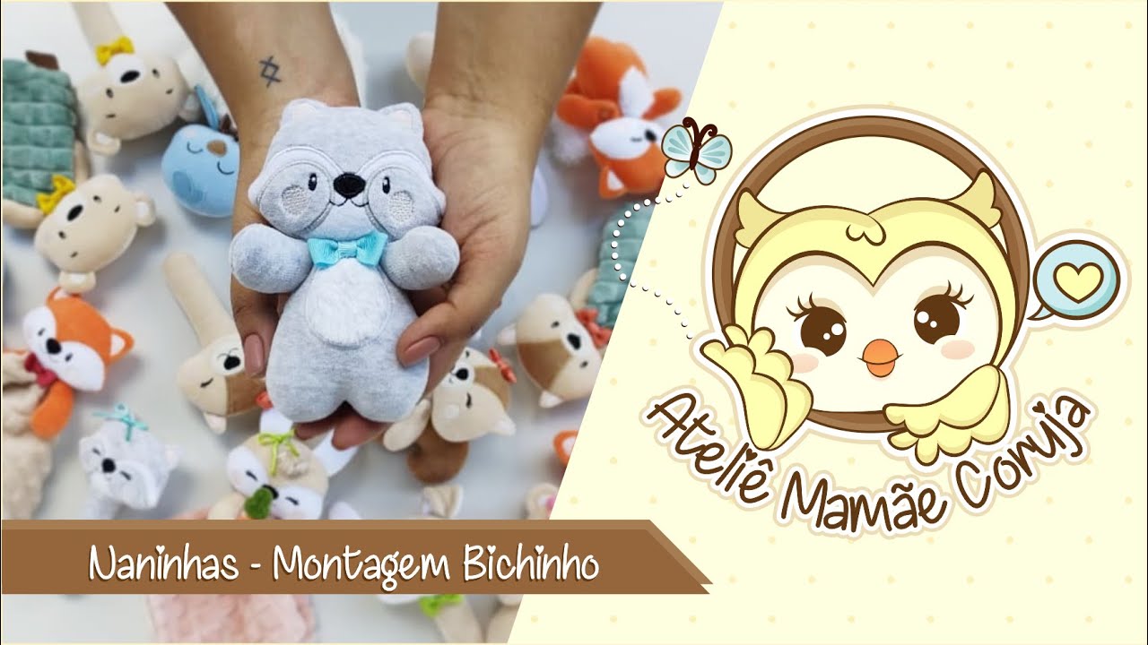 Naninhas - Montagem Bichinho [ITH] - Projeto na Bordadeira