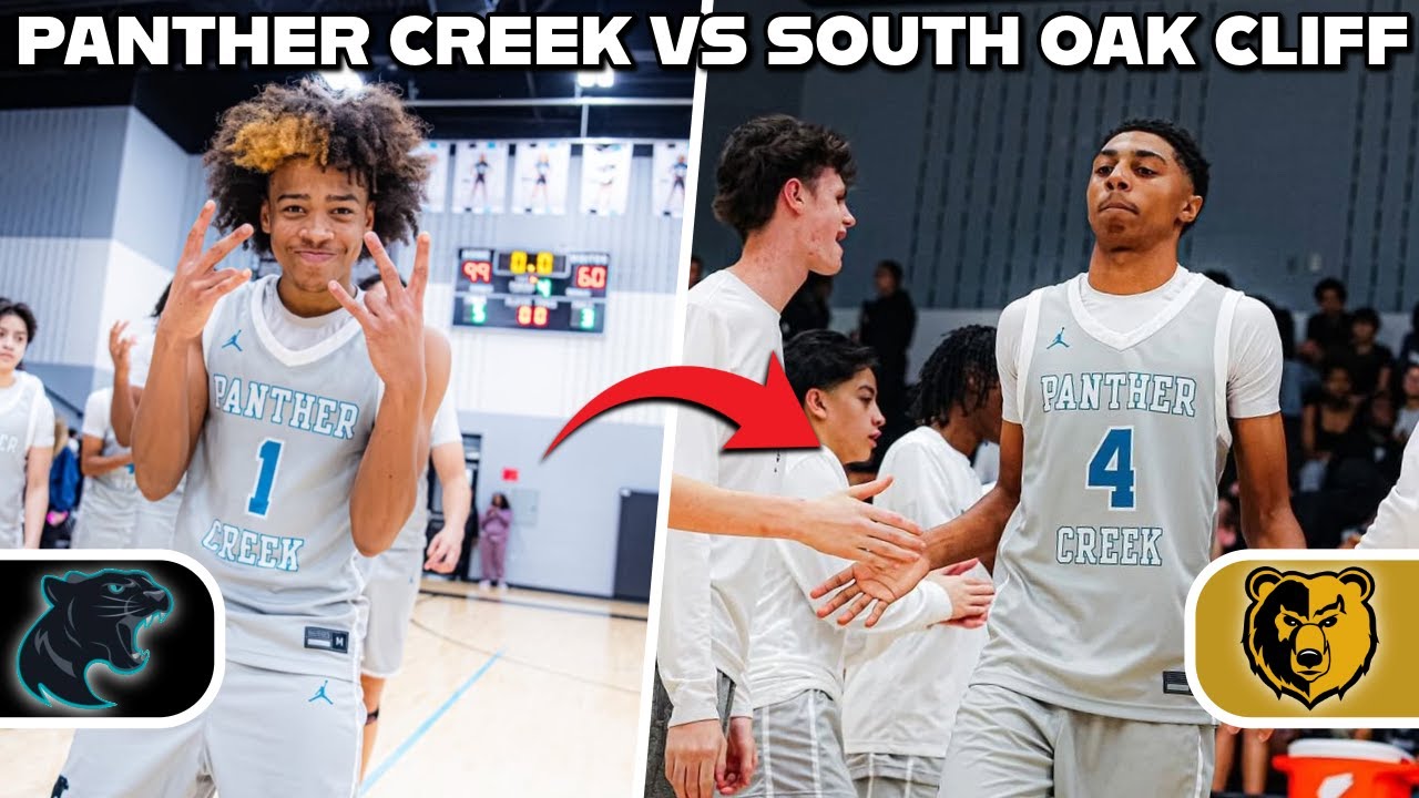 THEY WERE UP ALL GAME! FRISCO PANTHER CREEK VS SOUTH OAK CLIFF