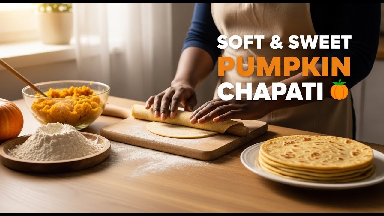 Soft & Sweet Pumpkin Chapati Recipe | Easy & Delicious Kenyan Style Chapati