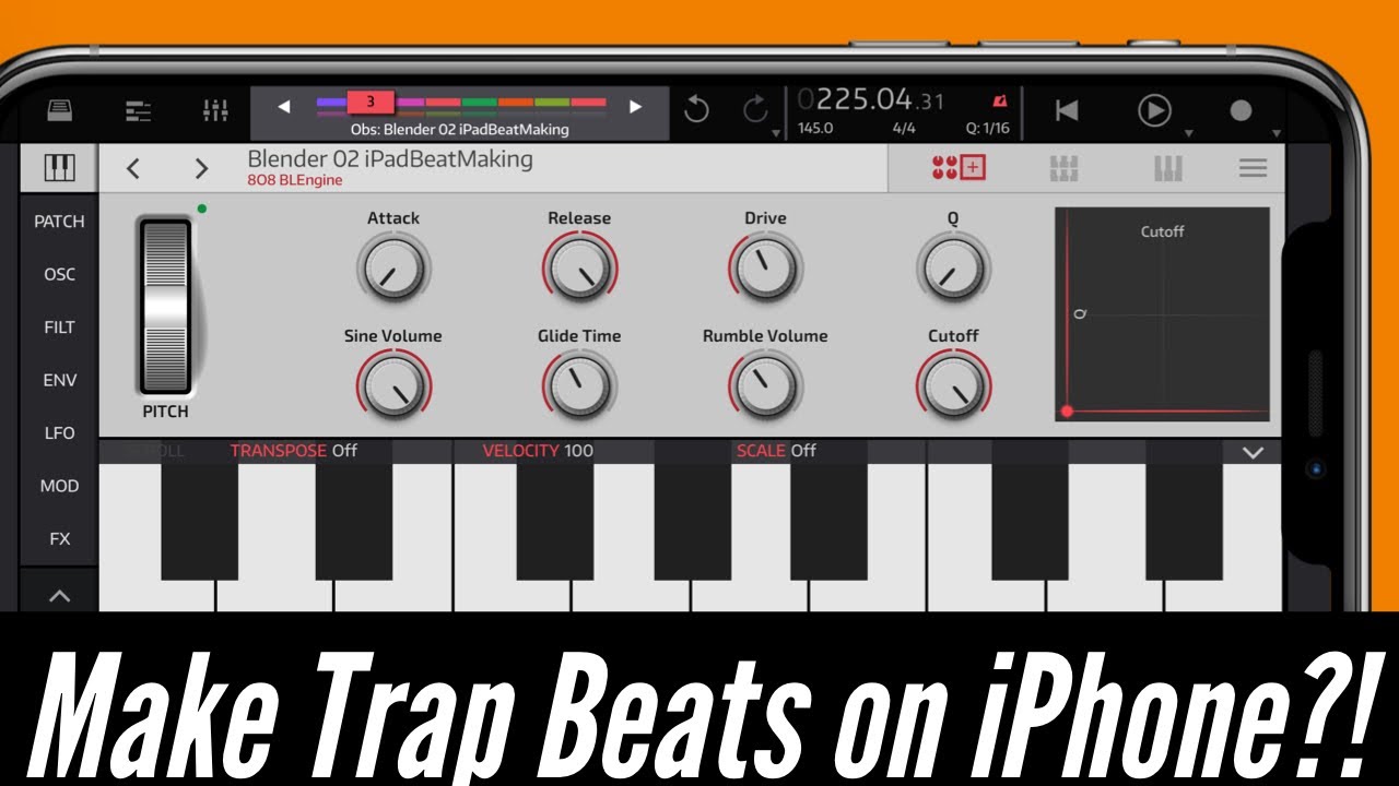 How To Make Trap Beats on iPhone! #002