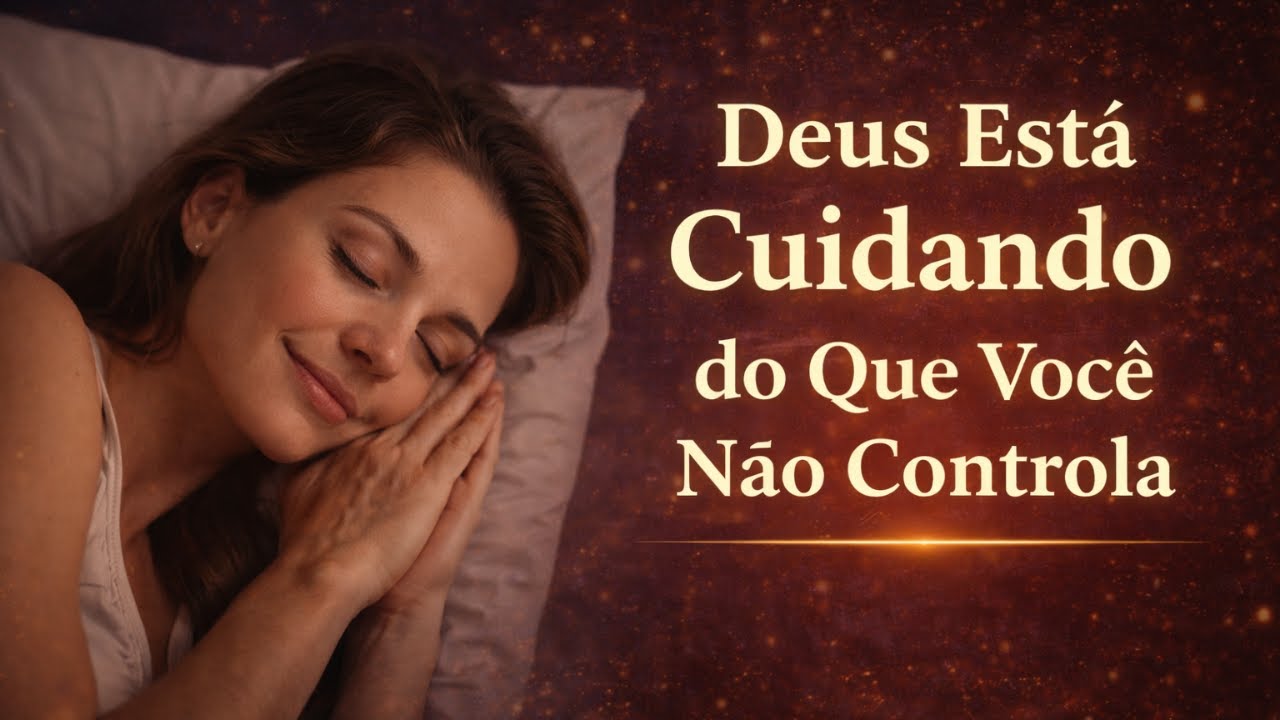 Antes de Dormir Ore Isso Deus Está Guardando Aquilo que Você Não POde Controlar | Oração da Noite
