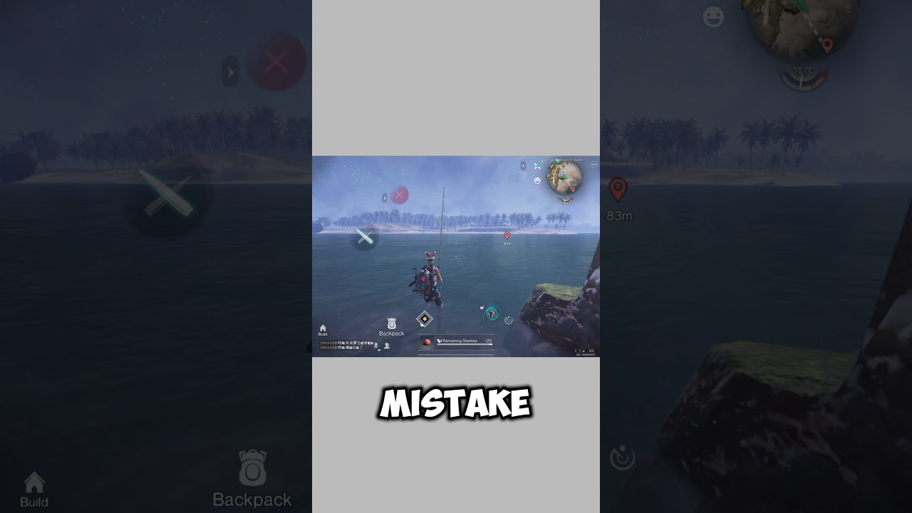 Мобильная рыбалка Once Human &mdash; тяните влево и вправо 🎣 #oncehumanmobile #fishing #oncehuman