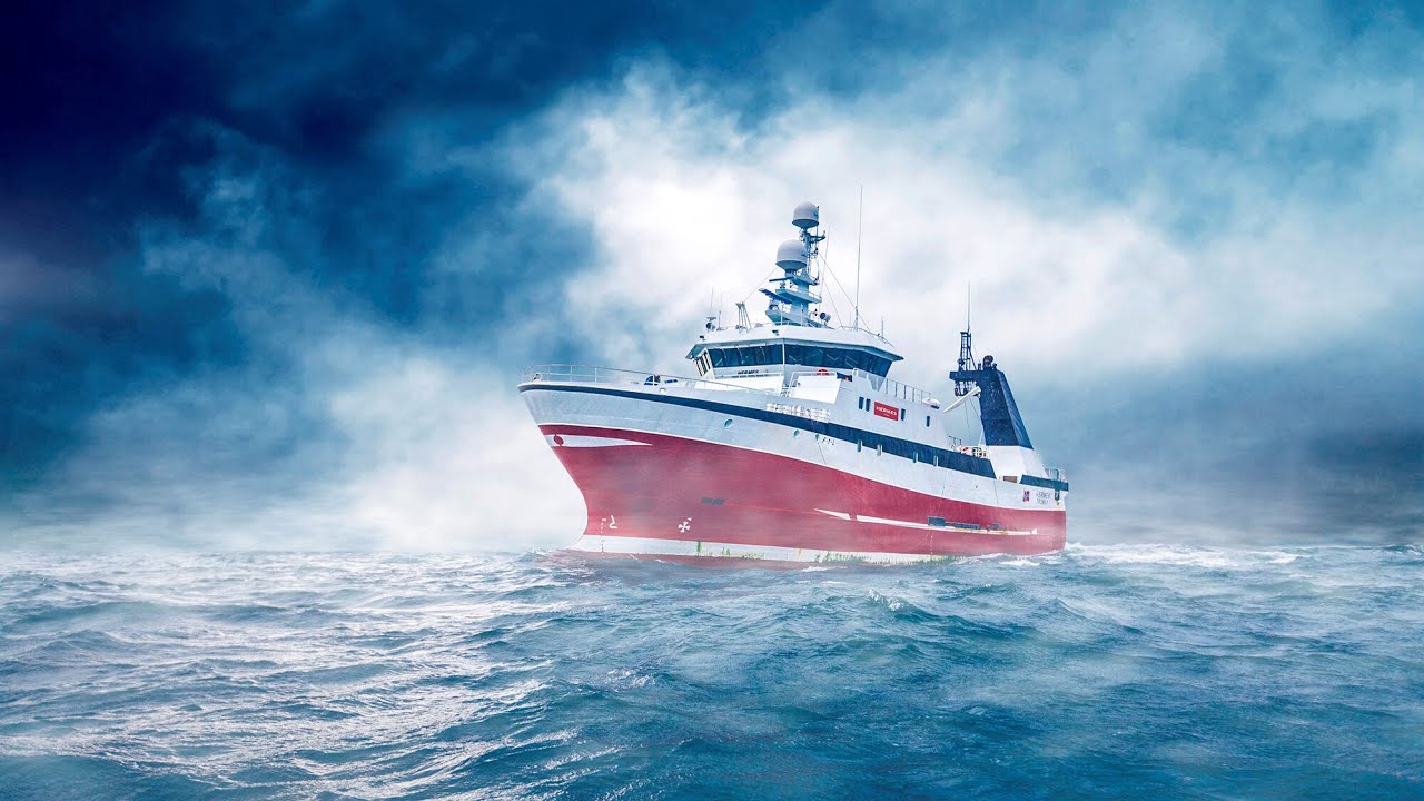 Velkommen ombord - Dag 1 - Slow-TV from the fishing trawler 