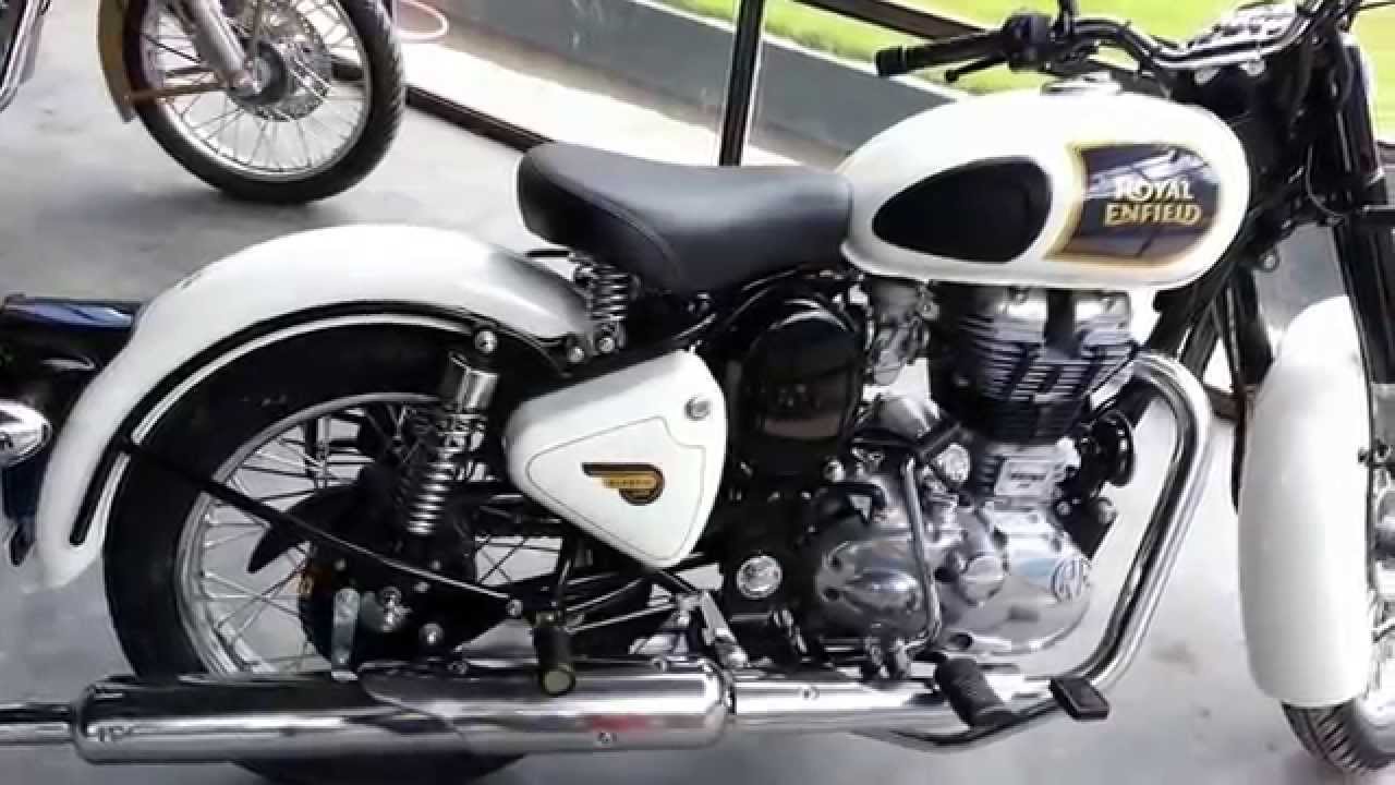 Royal Enfield Classic 350cc ASH colour - Full View