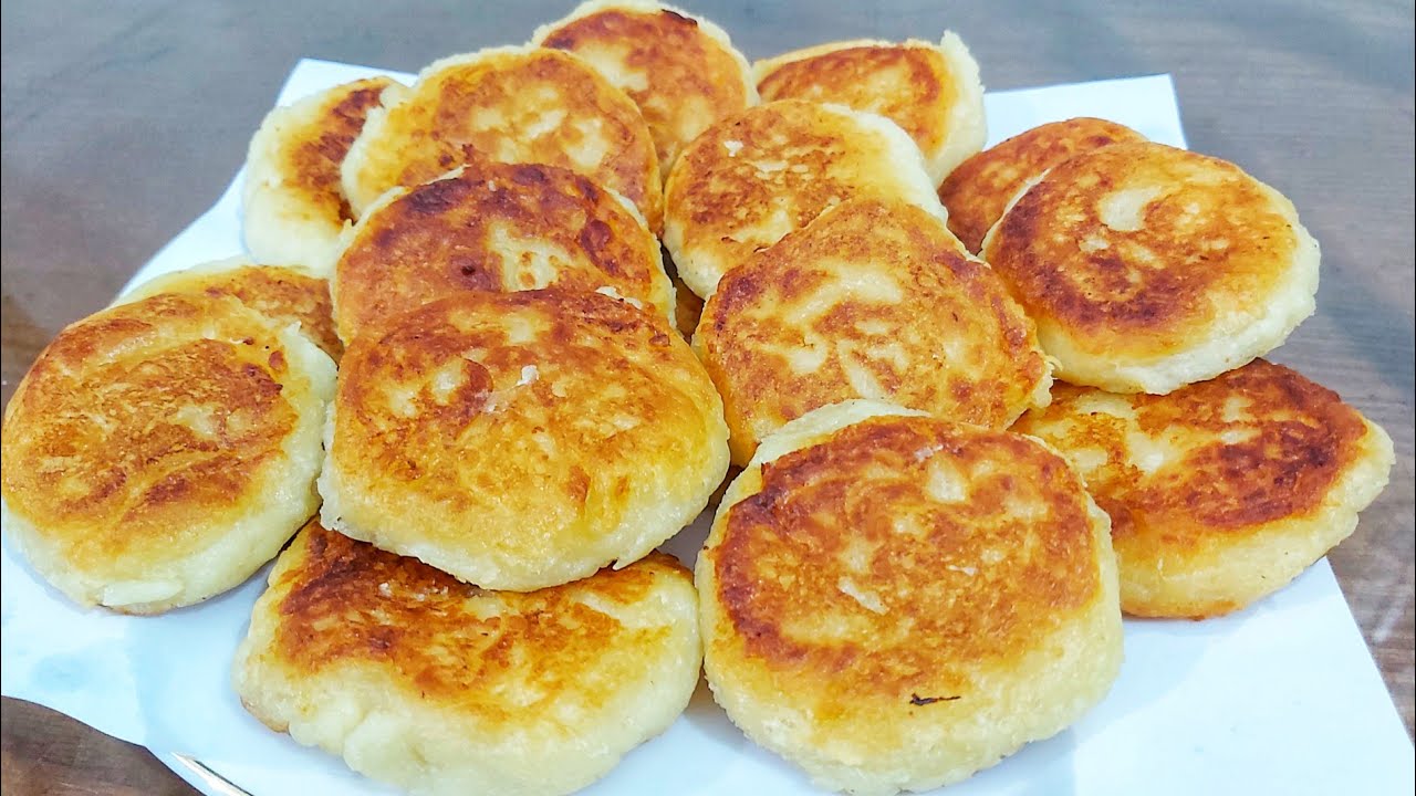 BÁNH SA KÊ CHIÊN làm theo cách này đơn giản ít dầu mỡ ngon hơn bánh nướng mua hàng || ÂTTG