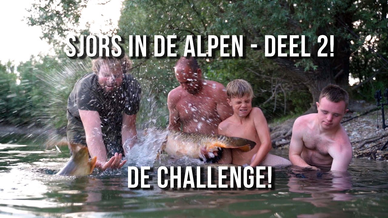 60 karpers in één dag! Sjors Kwinten in de alpen - De Challenge - deel 2