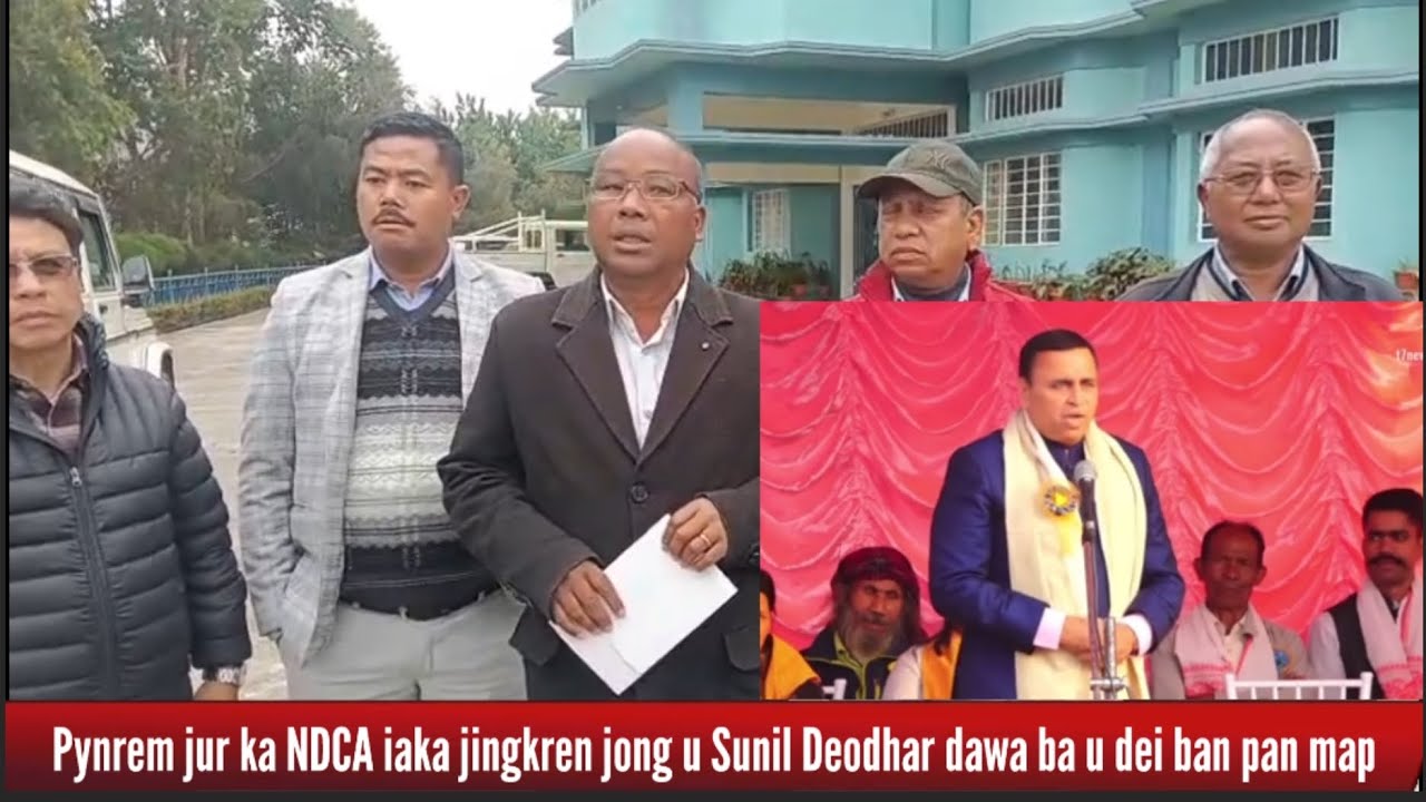 Pynrem jur ka NDCA iaka jingkren jong u Sunil Deodhar dawa ba u dei ban pan map