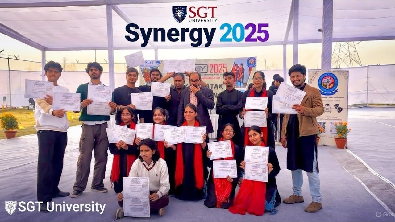 Synergy 2025 SGT University Gurugram || LPU University #sgtuniversity #lpuuniversity #nukkad_natak 
