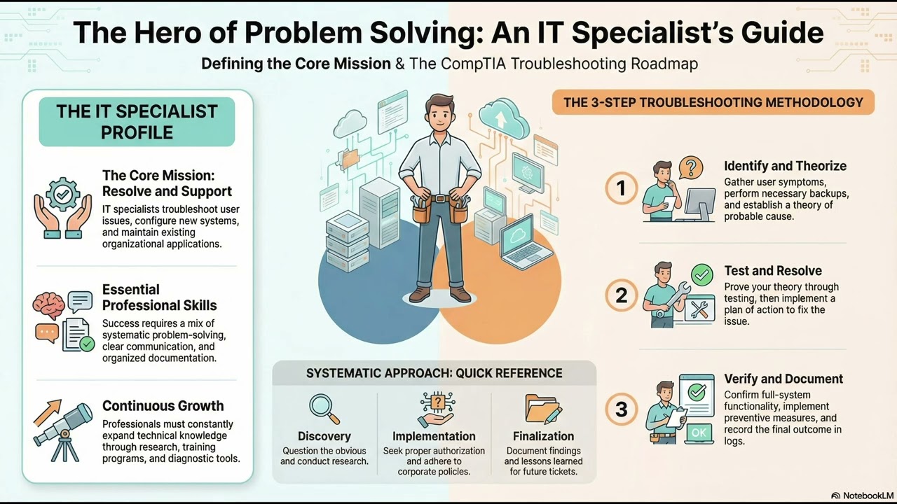 ITEC-1100 M1 - What Does an IT Specialist Do? A+ Core 1 & Core 2