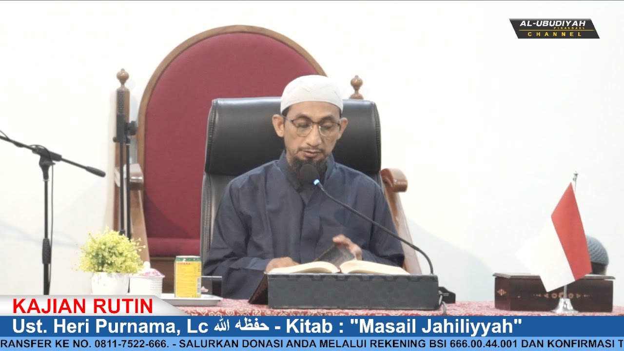 🔴(LIVE) Ust. Heri Purnama, Lc حفظه الله - Kitab : 